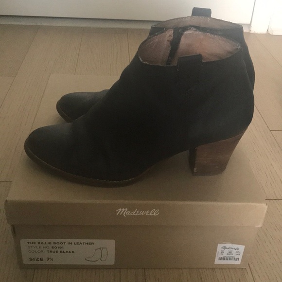 Madewell Shoes - Madewell Billie leather boots